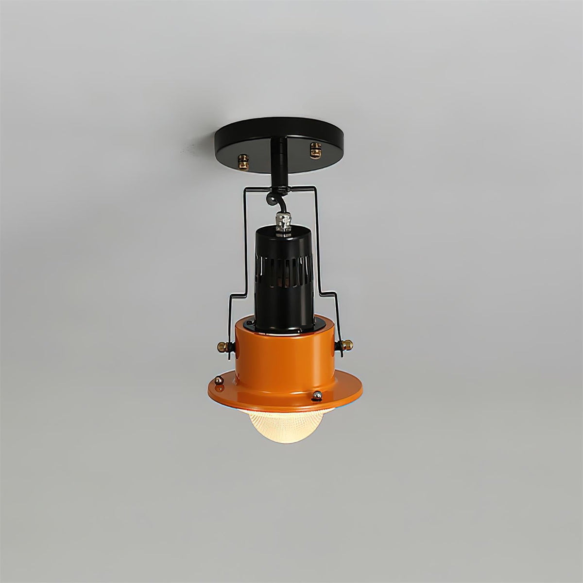 Triton Industrial Spotlight Ceiling Lamp