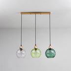 Valentina Pendant Light Water Ripple Cluster, 3 Head