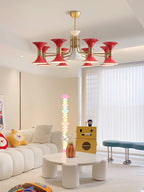 Tromina Contemporary Metal Chandelier
