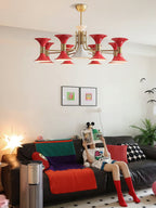 Tromina Contemporary Metal Chandelier