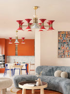 Tromina Contemporary Metal Chandelier