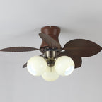 Tropi Modern Metal Ceiling Fan Light