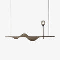 Cushais Wave Wood Pendant Light