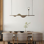 Cushais Wave Wood Pendant Light