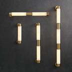 Alraei Modern Minimalist Tube Alabaster Wall Lamp