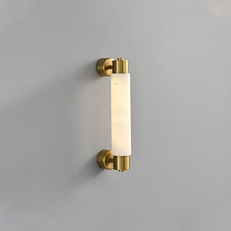 Alraei Modern Minimalist Tube Alabaster Wall Lamp