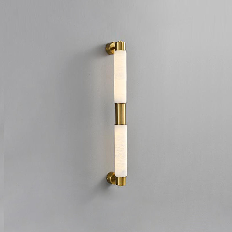 Alraei Modern Minimalist Tube Alabaster Wall Lamp