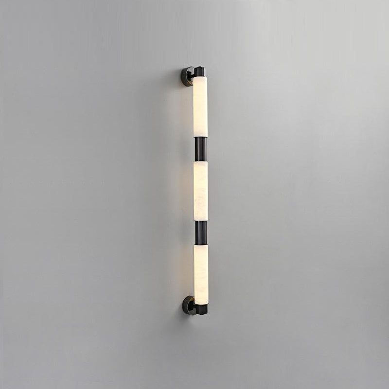 Alraei Modern Minimalist Tube Alabaster Wall Lamp