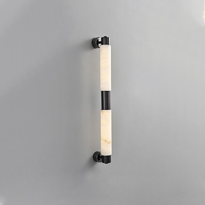 Alraei Modern Minimalist Tube Alabaster Wall Lamp