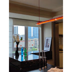Cata Modern Minimalist Linear LED Glass Pendant Lamp