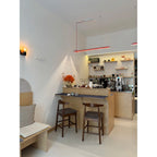 Cata Modern Minimalist Linear LED Glass Pendant Lamp