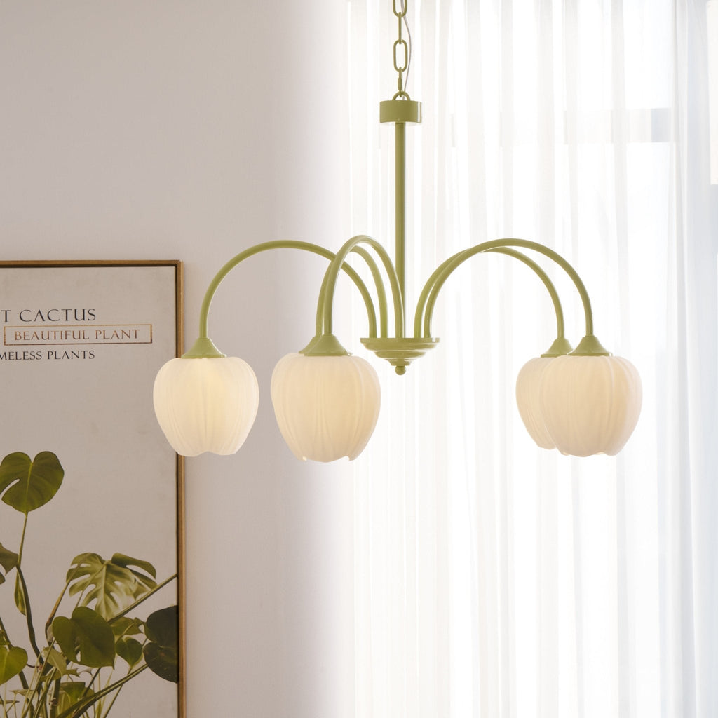 Aria Fresh Tulip Chandeliers