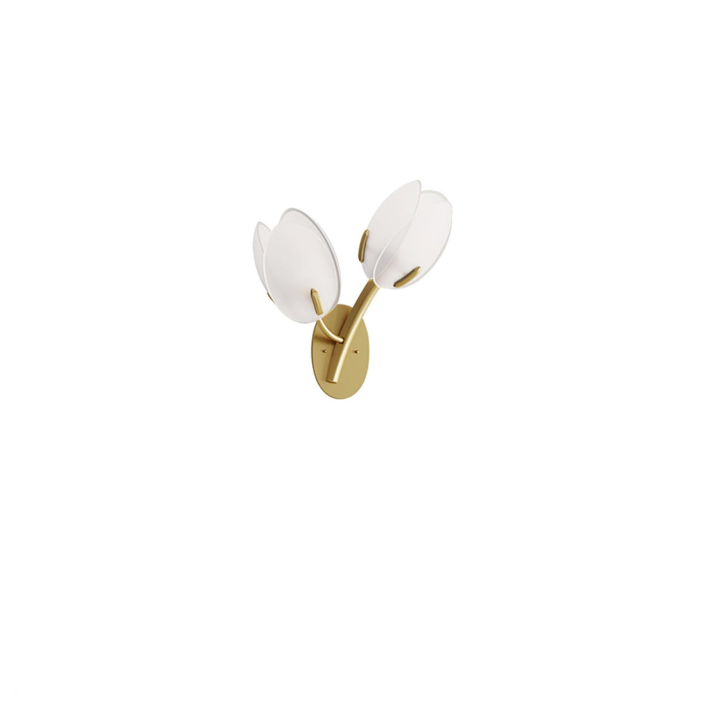 Orlantha Nordic Art Bloom Glass Wall Light