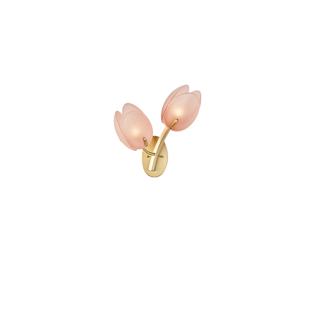 Orlantha Nordic Art Bloom Glass Wall Light