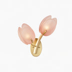 Orlantha Nordic Art Bloom Glass Wall Light