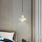 Ritta Pendant Lamp Alabaster Hat-Shape