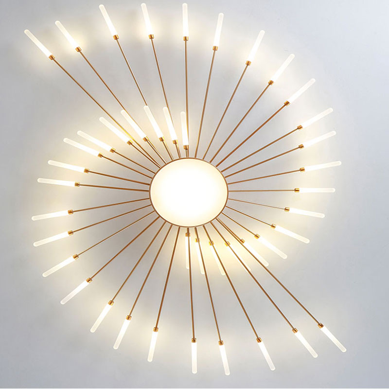 Arisha Modern Home Decoration Fireworks LED Ceiling Light - image 12
