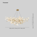 Olivia  Luxury  Chandelier Ceramics Living Room  U Arc Shape - image 4