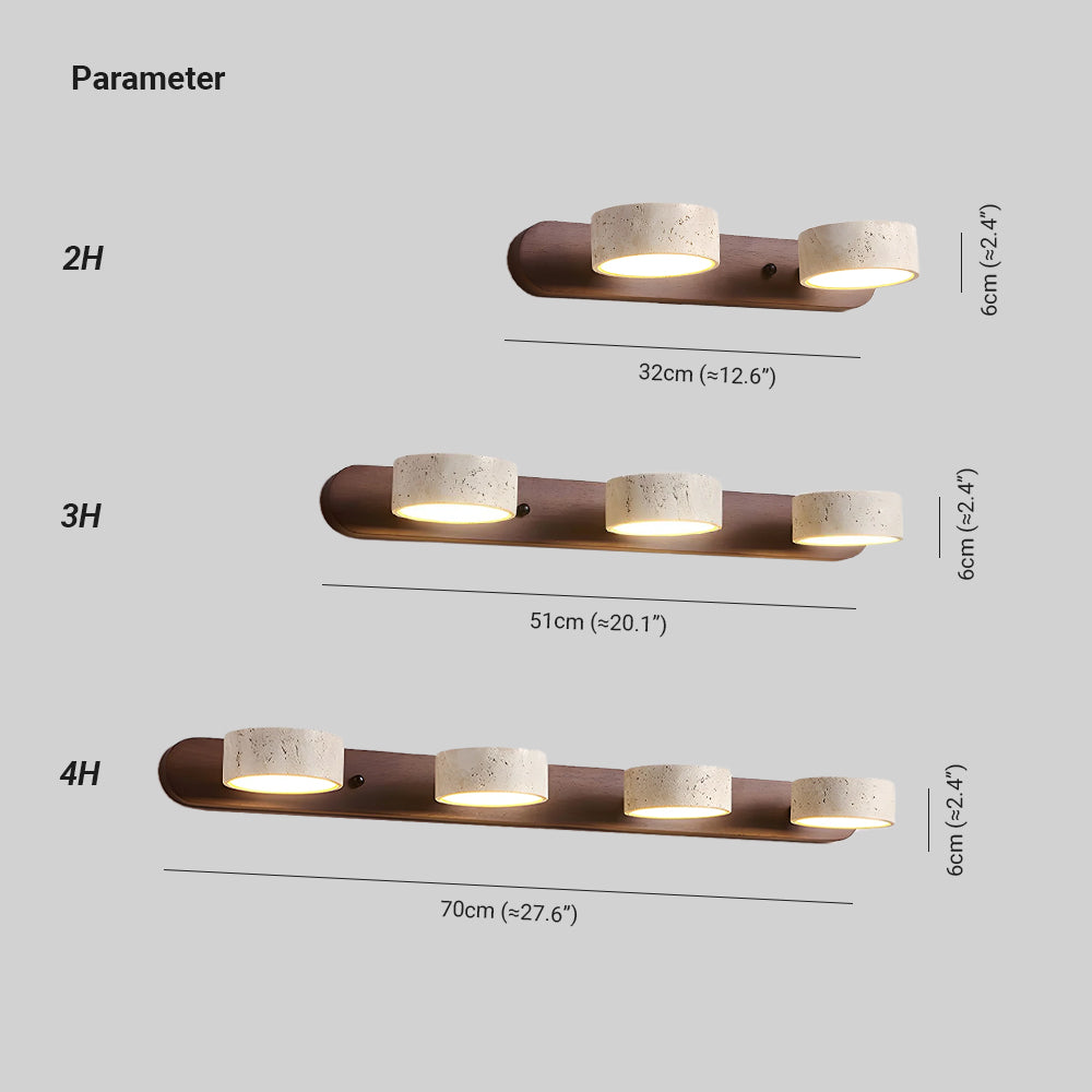 Ritta Travertine Indoor Wall Light Neutral - image 8