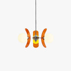 Aira  Chandelier Brown &Orange