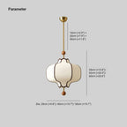 Ritta Retro Fabric Pendant Light