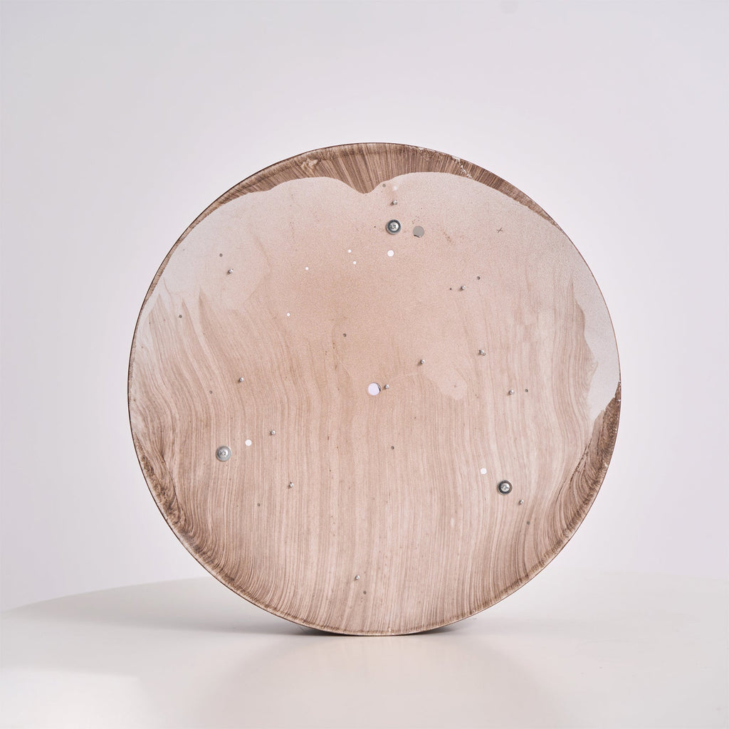 Muto Ceiling Light Double - Ring  Walnut Color - image 11