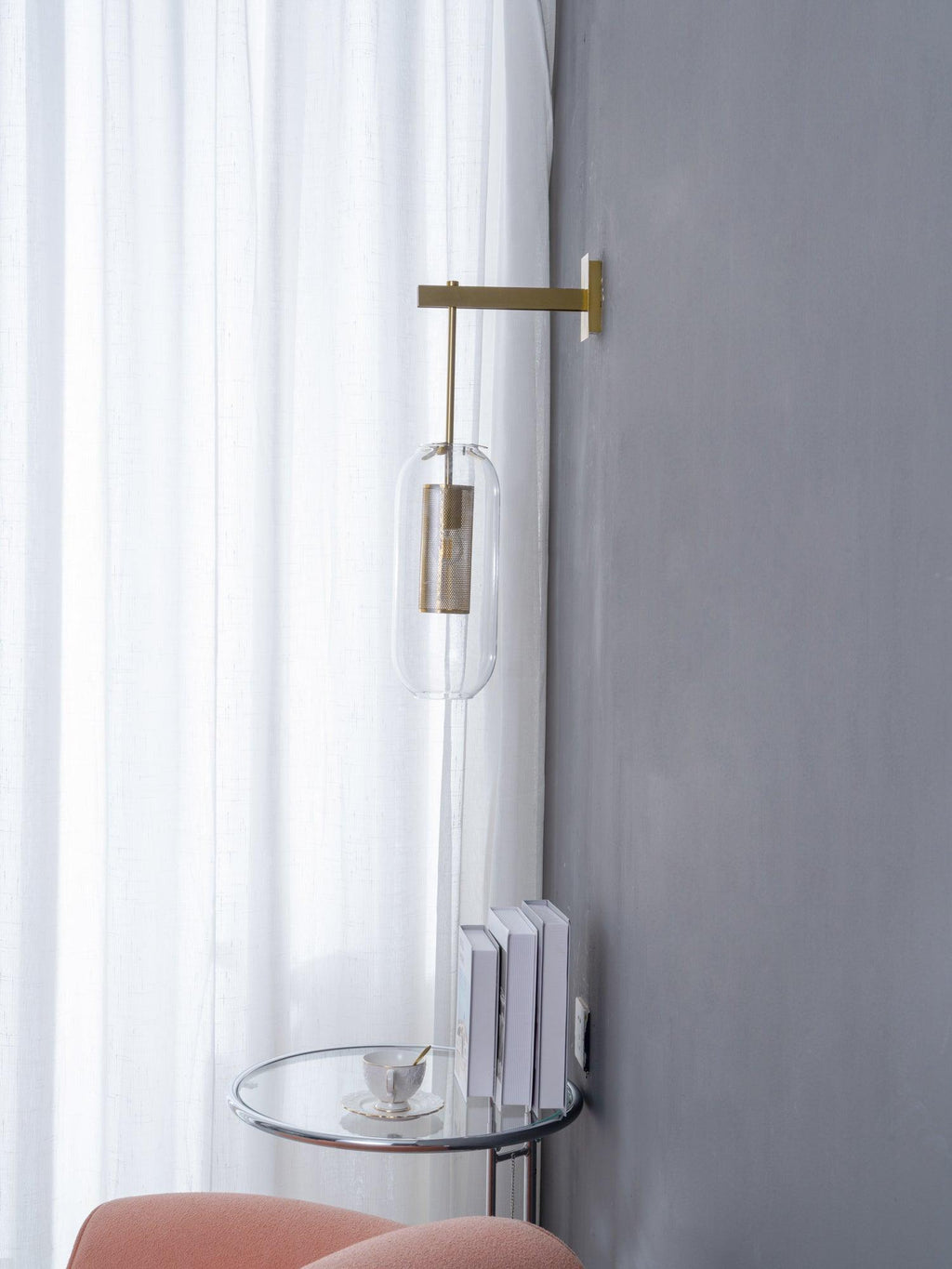 Evan Premium Nordic Art Glass Wall Lamp