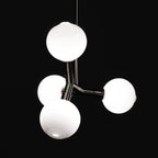 Irina Modern Minimalist Brass Glass Pendant Lamp