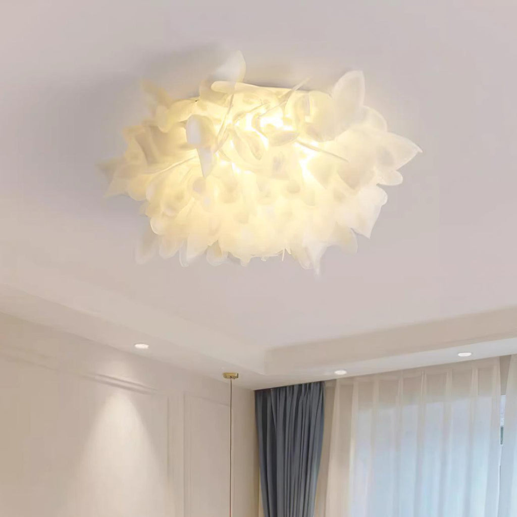 Ceiling Lamp Sculpted Petal Cluster Artistic Modern Statement