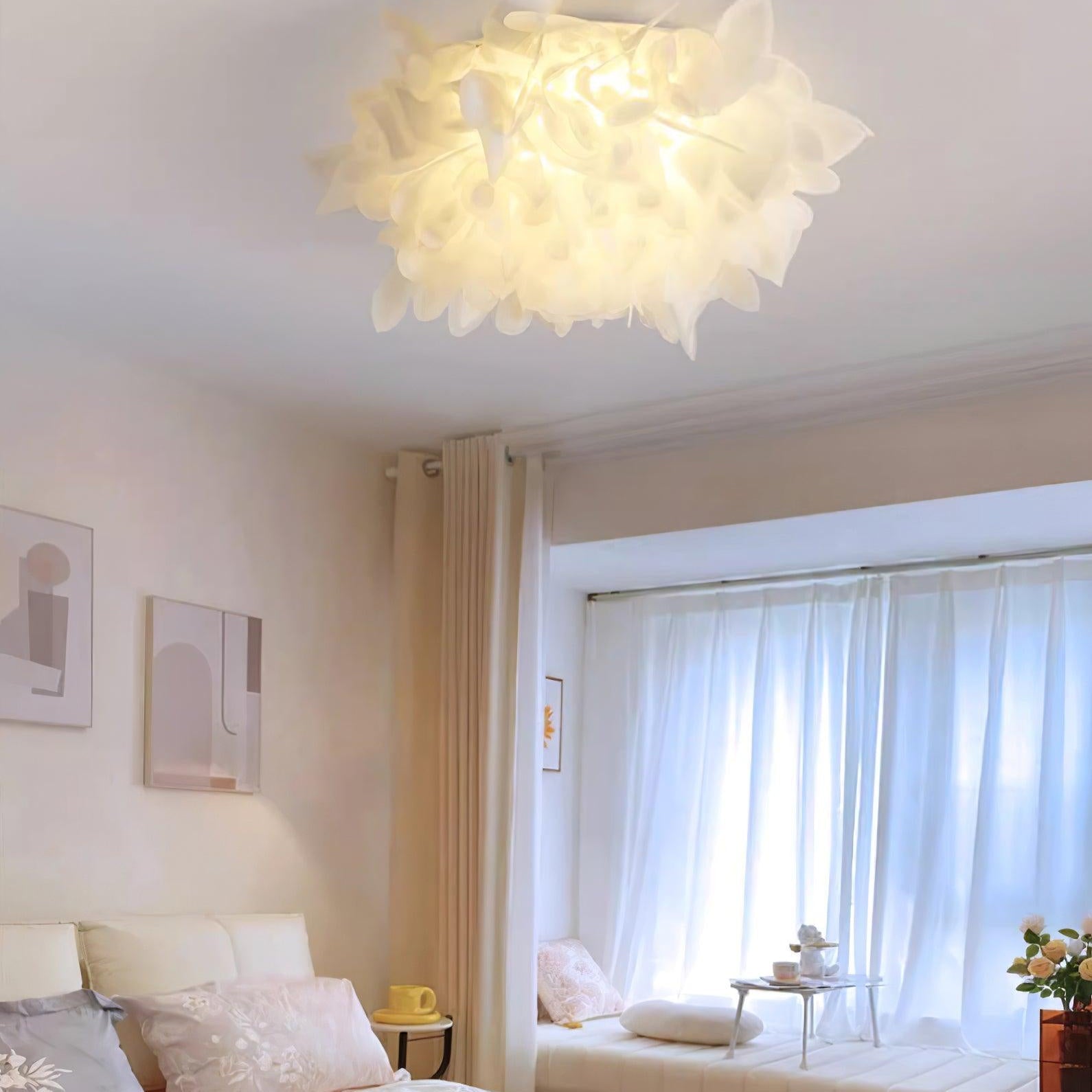 Ceiling Lamp Sculpted Petal Cluster Artistic Modern Statement