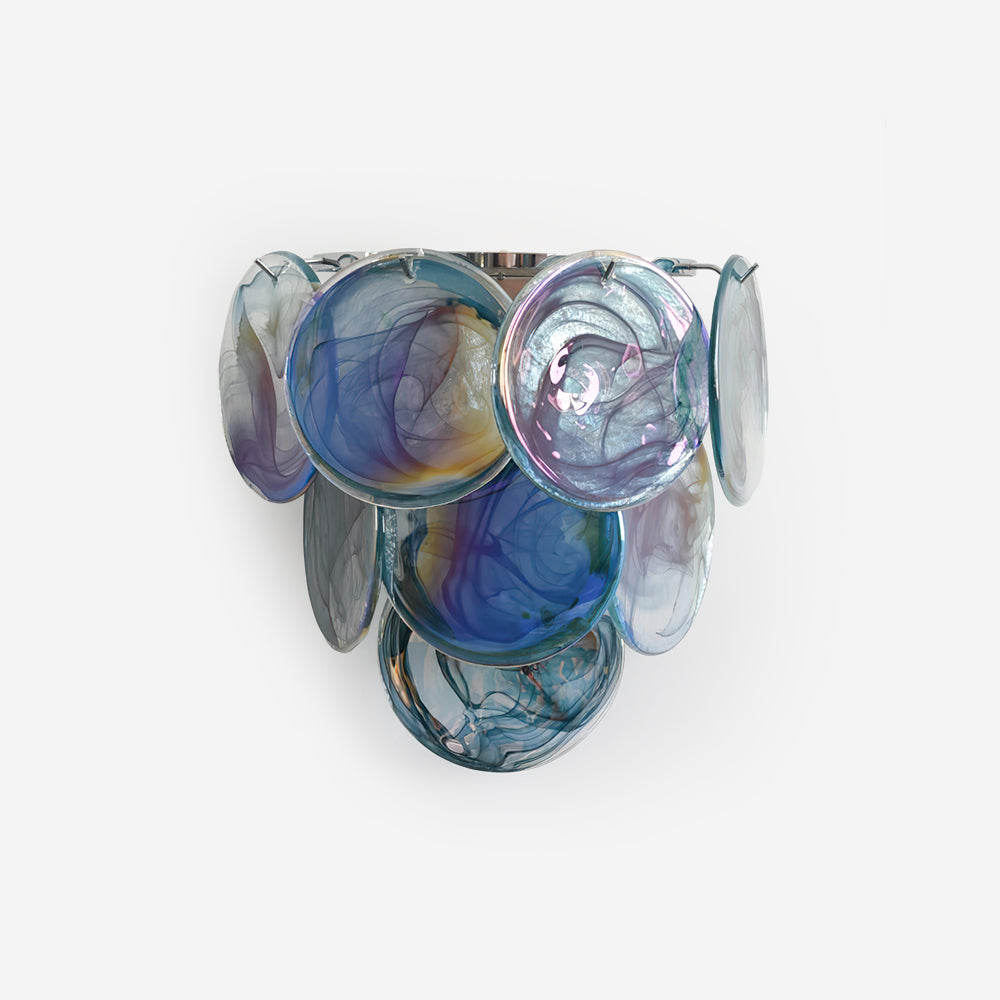 Ephira Multicolor Glass Wall Lamp