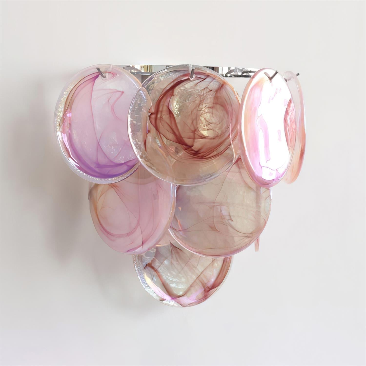 Ephira Multicolor Glass Wall Lamp