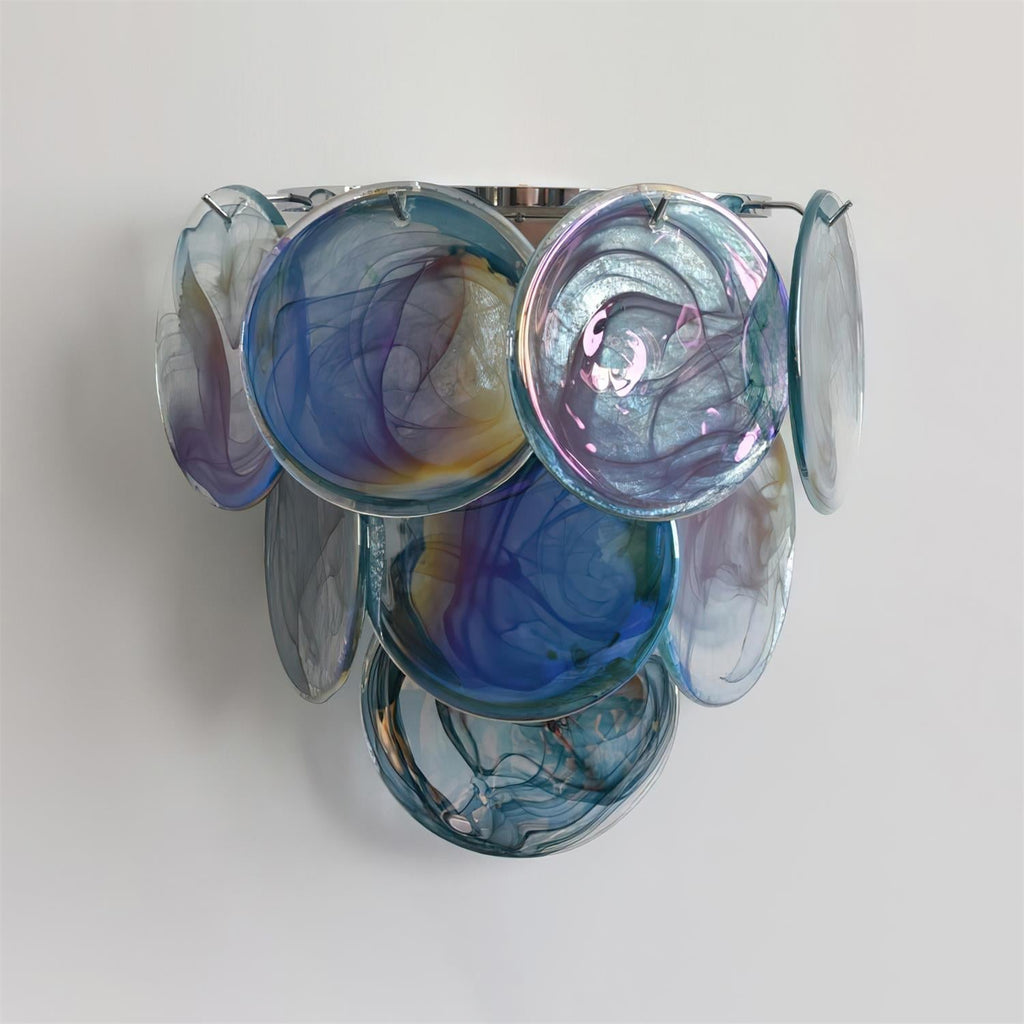 Ephira Multicolor Glass Wall Lamp
