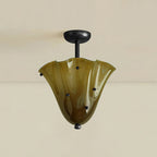 Eldis Murano Glass Semi Flush Ceiling Lamp