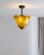 Eldis Murano Glass Semi Flush Ceiling Lamp