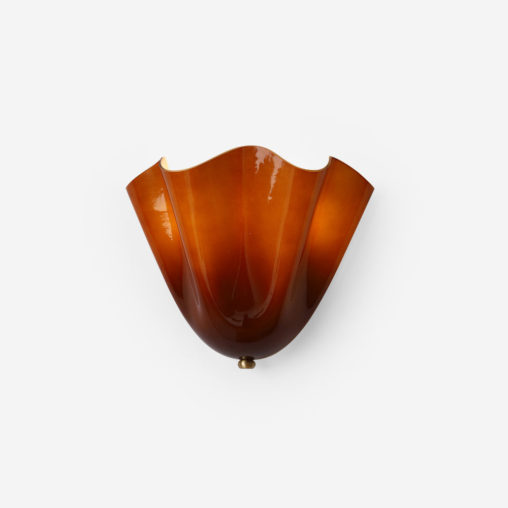 Elara Contemporary Glass Wall Light - image 1