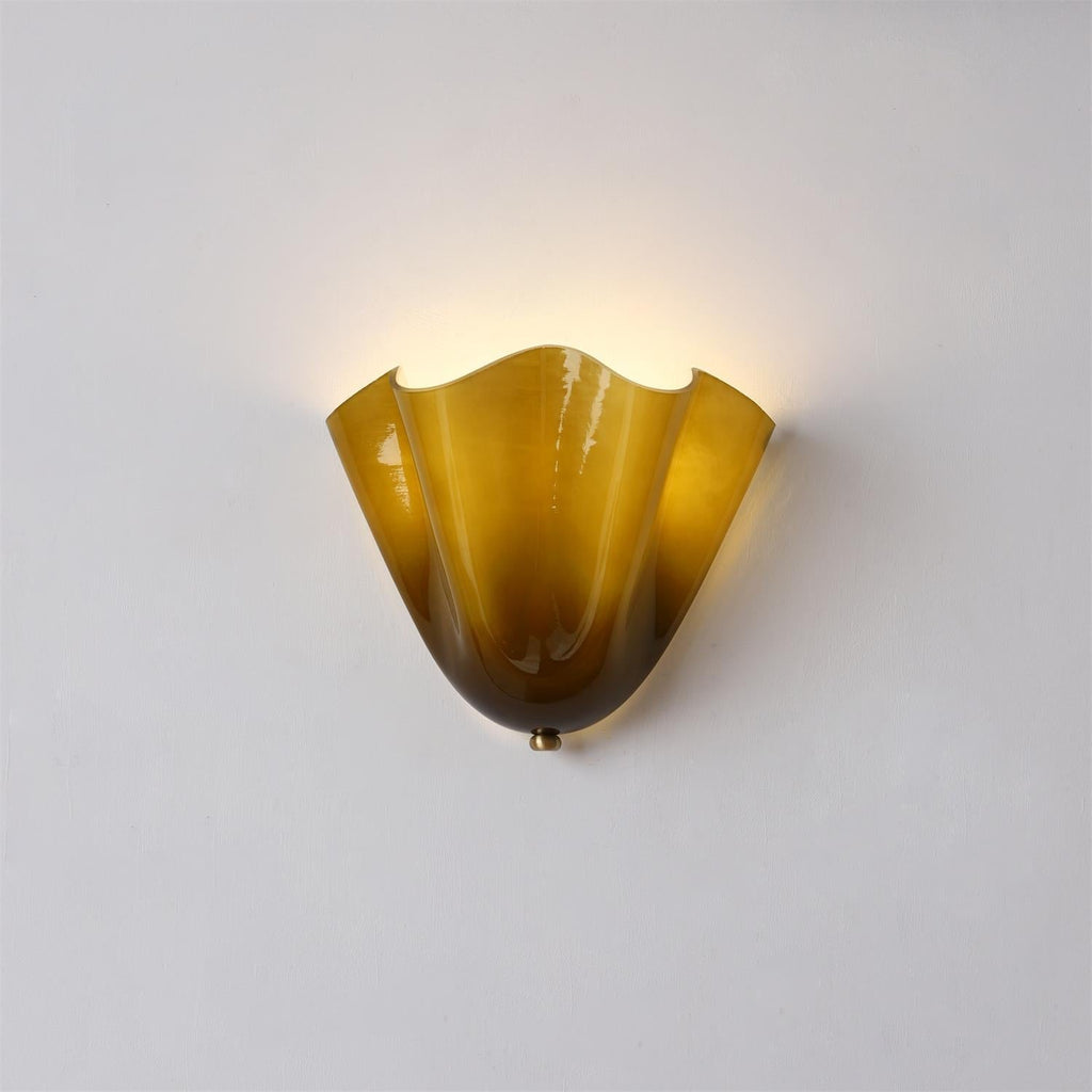 Elara Contemporary Glass Wall Light - image 17