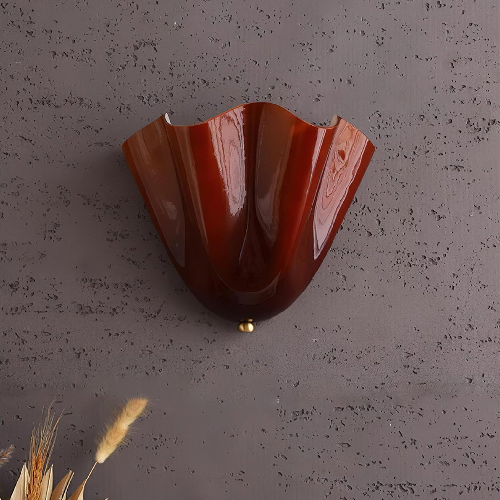 Elara Contemporary Glass Wall Light - image 12