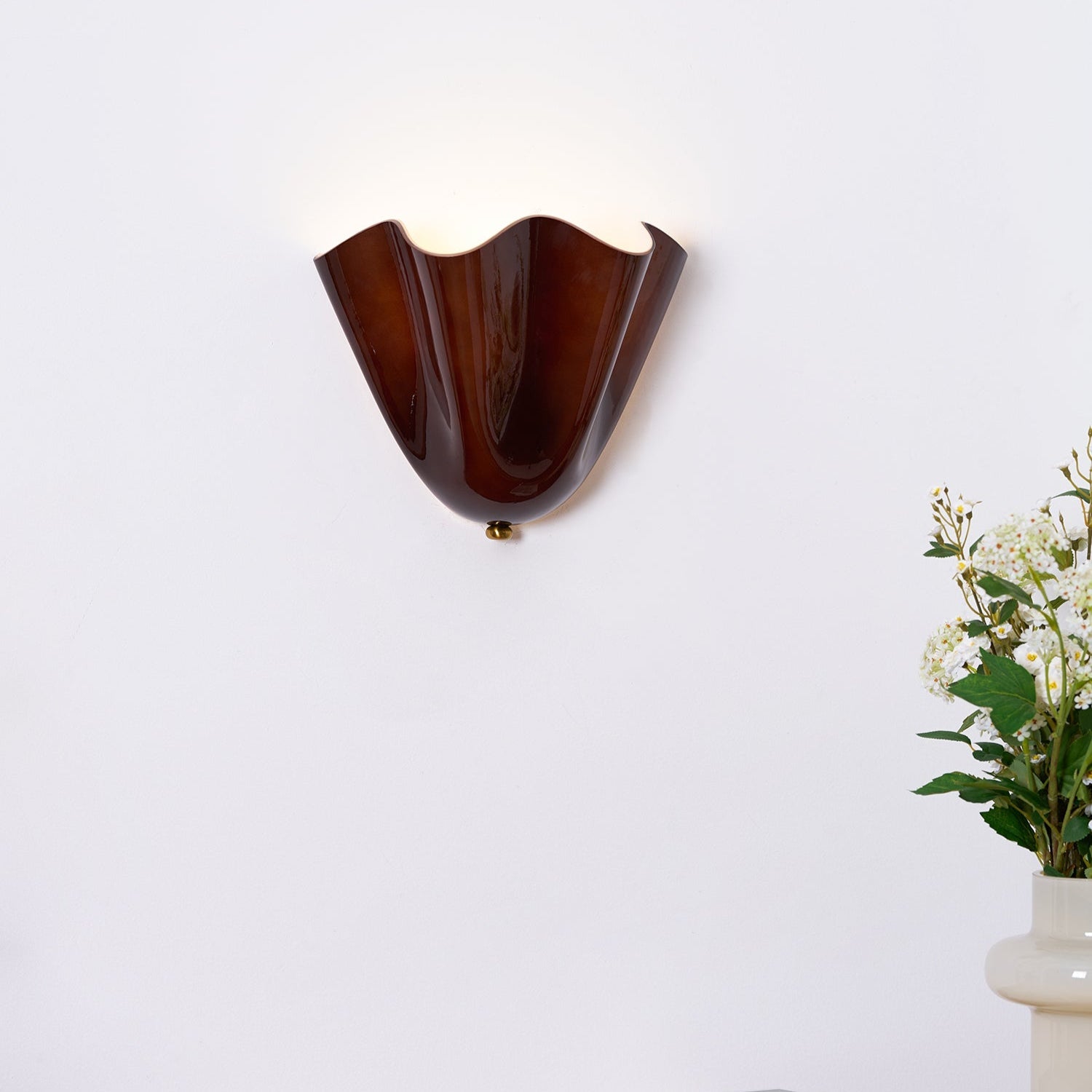 Elara Contemporary Glass Wall Light - image 29