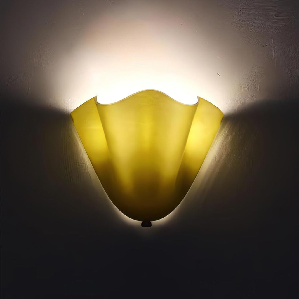 Elara Contemporary Glass Wall Light - image 11