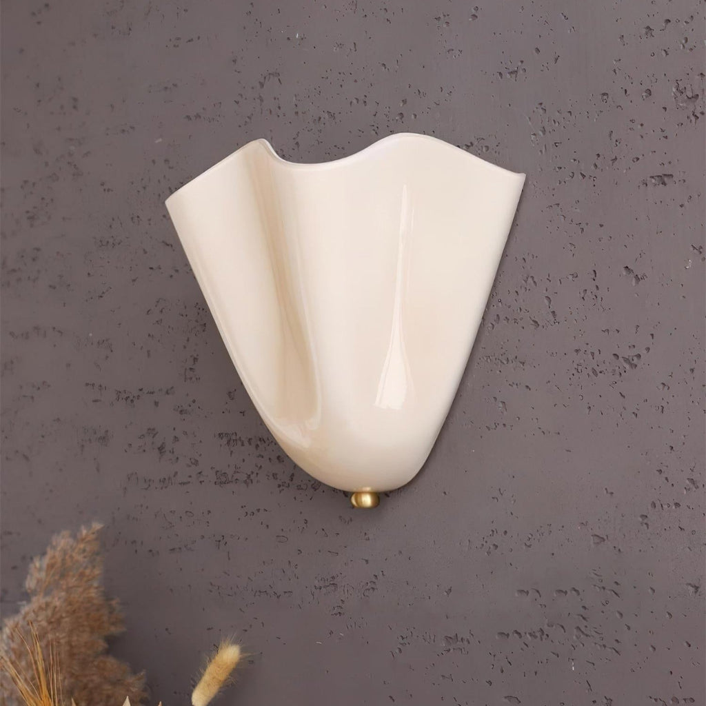 Elara Contemporary Glass Wall Light - image 9