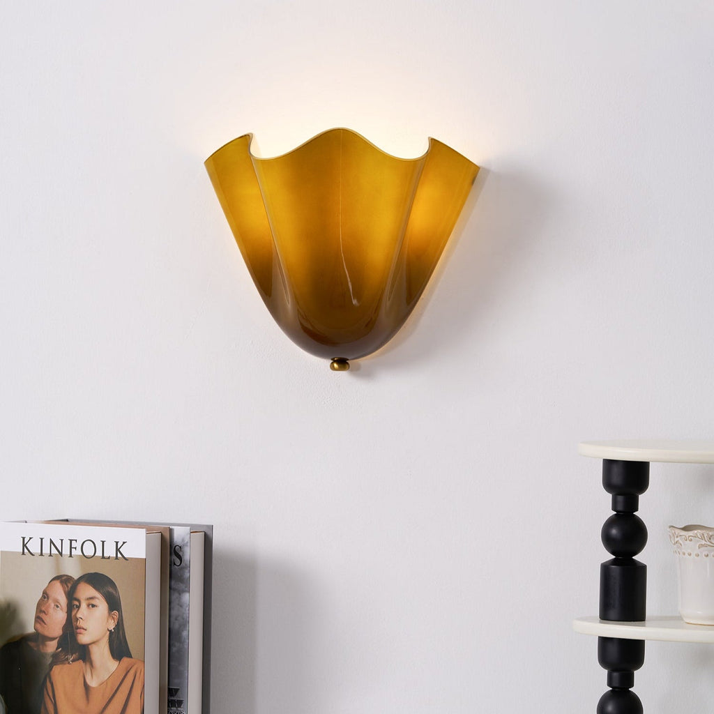 Elara Contemporary Glass Wall Light - image 33