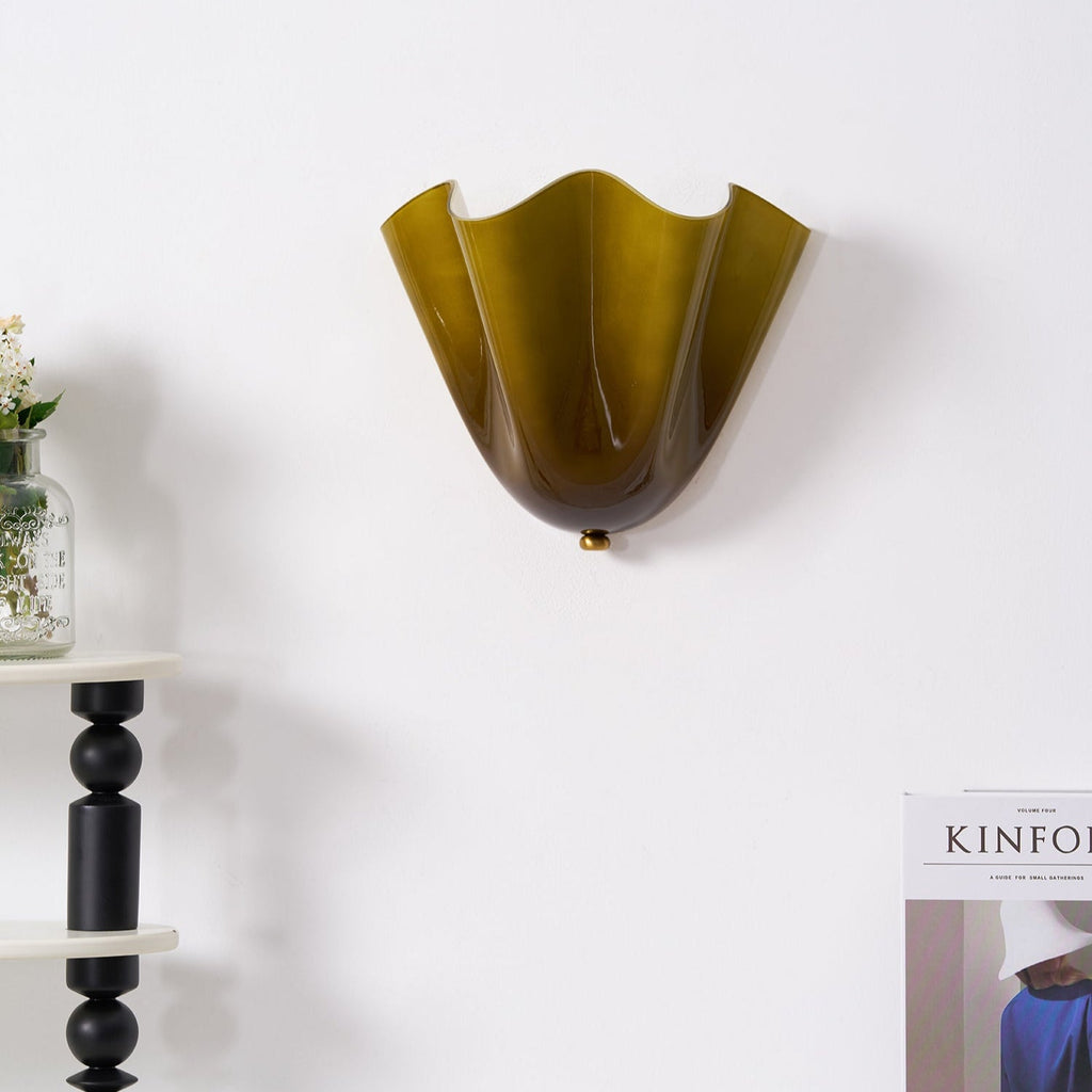 Elara Contemporary Glass Wall Light - image 35