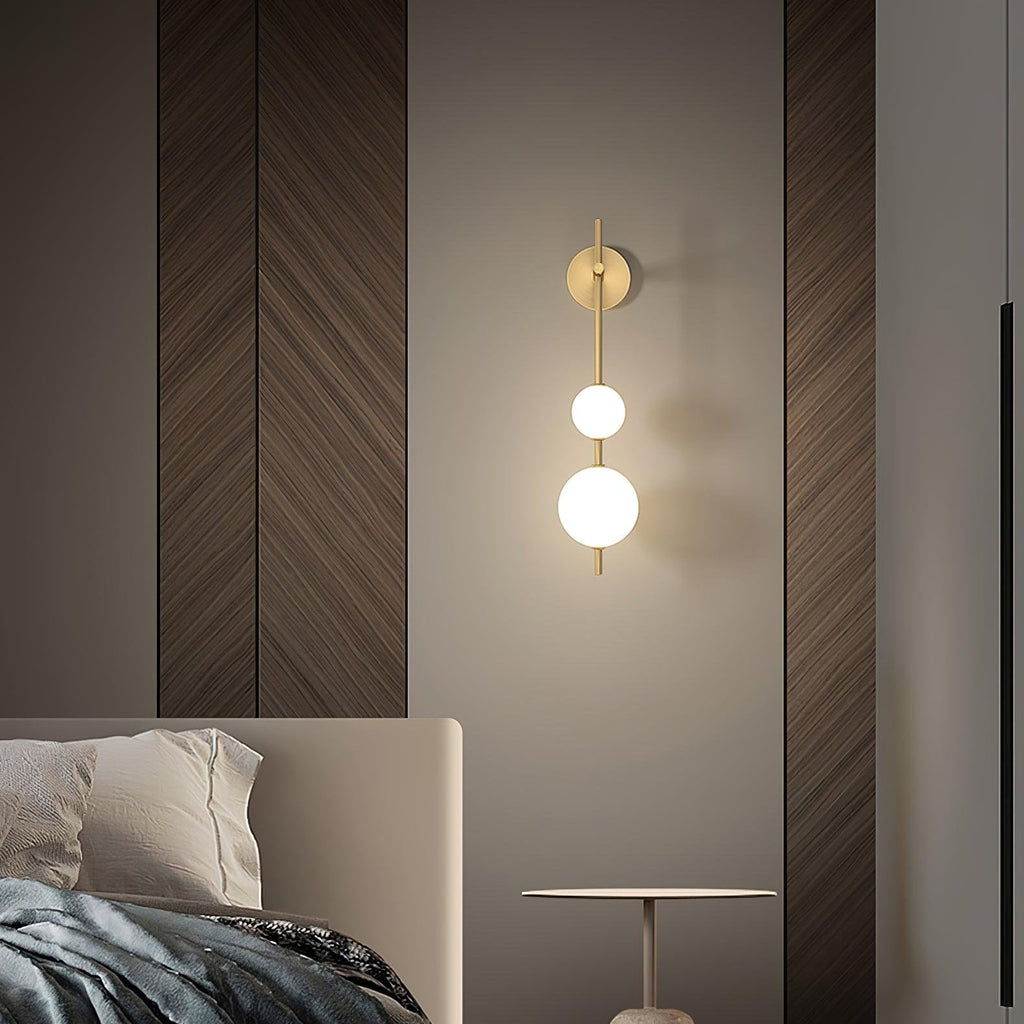 Valentina Vertical Globe Wall Light - image 3
