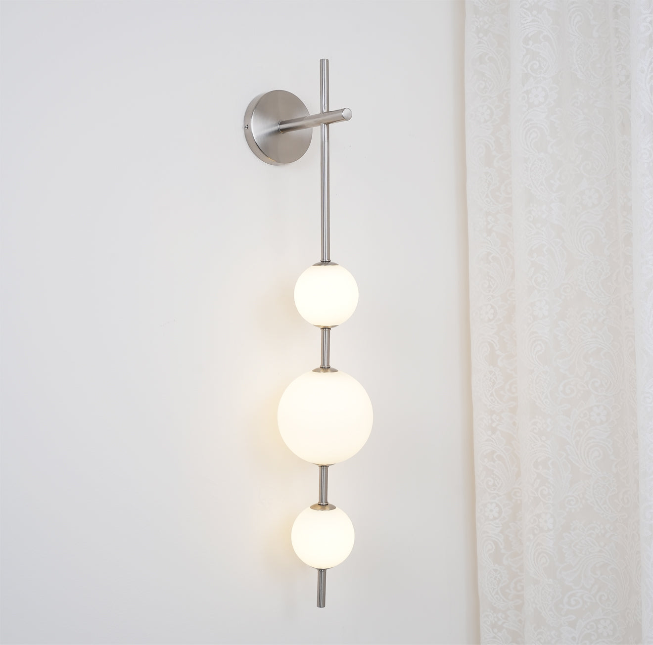 Valentina Vertical Globe Wall Light - image 30