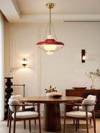 Olaeon Mid-Century Glass Pendant Light