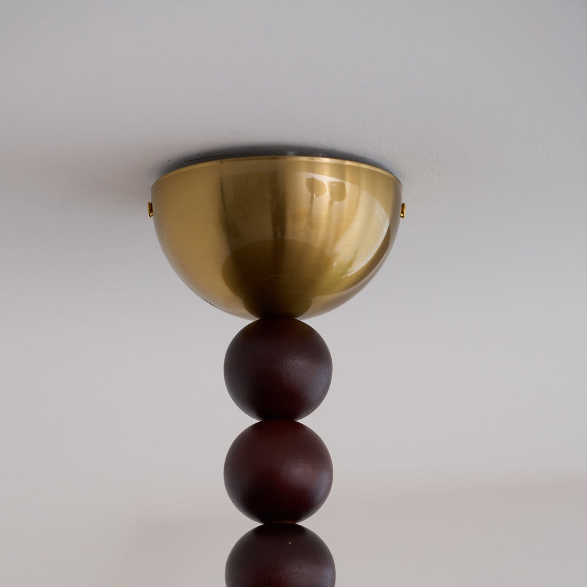 Muto Ceiling Light Walnut Color & White Imitation Alabaster - image 22