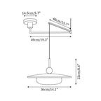 Avione Adjustable Pendant Light