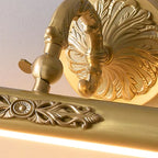 Unorir Premium Nordic Art Vanity Brass Wall Light