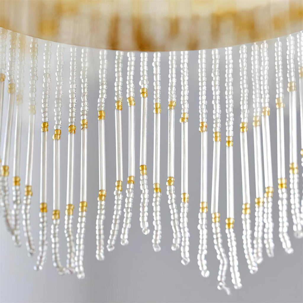 Vili Tassel Pendant Lamp Dome Fringed Beaded